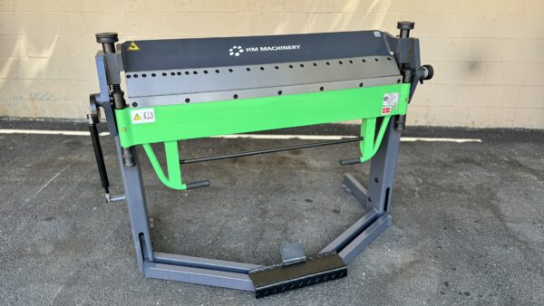 HM Machinery HS-3S 4ft x 14 ga Box and Pan Brake w/ Foot Clamp