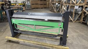 HM Machinery HS-7S 6ft x 16 ga Box and Pan Brake