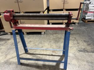 Used Pexto 2236 Manual Slip Roll & Stand
